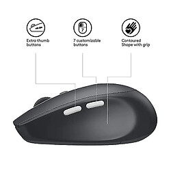 Universal Souris multi-périphériques de souris Bluetooth sans fil. pas cher