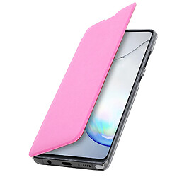 Avizar Housse Samsung Galaxy Note 10 Lite Portefeuille Intégral Clapet Porte-carte Rose