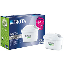 Pack de 2 cartouches maxtra pro expert anti-tartre pour carafe - 1050428 - BRITA