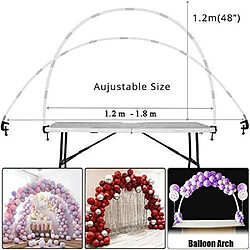 Avis Euro Mega Grand Ballon Ball Arch Set, kit de Support de Colonne Clip Cadre Cadre de fête d'anniversaire de Mariage