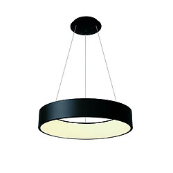 SCULPTORIS 800 Suspension LED 60W CCT Cercle Pendentif Moderne Lustre Lumière Salon Boutique Cuisine 230V 80cm NOIR