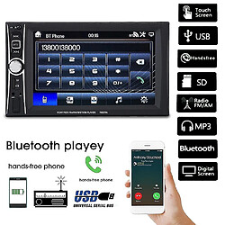 Acheter Universal Tactile Car MP5 Player Bluetooth MP5 Audio 1080p Film 2 Din Car Audio