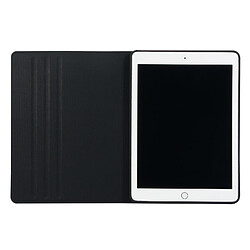 INF Étui iPad pour iPad 10,5/10,2 pouces TPU/PU cuir Noir