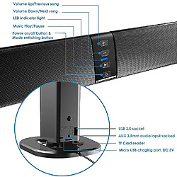 Acheter Universal Bordeau Bluetooth séparable 20W TV.