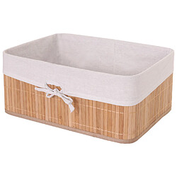 Acheter Decoshop26 Lot de 3 paniers de rangement salle de bain en bamboo couleurs naturelles 04_0002998