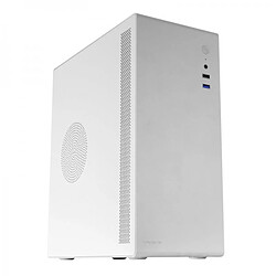 Tacens ORUMX500 Mini Tour Ultra Compact Slim - Acier Ultra Résistant - Alimentation SFX 500W - Ventilation Efficace - Support MicroATX/Mini-ITX - Stockage Polyvalent - Coloris Blanc