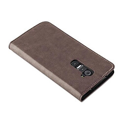 Cadorabo Coque LG G2 Etui en Brun pas cher