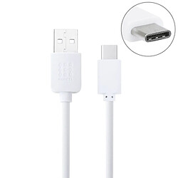 Avis Wewoo Câble blanc pour Samsung Galaxy S8 & S8 + / LG G6 / Huawei P10 & P10 Plus / Xiaomi Mi 6 & Max 2 et autres Smartphones 1m USB-C / Type-C vers USB 2.0 Données & de chargement,