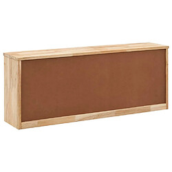 Acheter Maison Chic Banc de rangement | Meuble de rangement d'Entrée | Coffres d'Intérieur de chaussures 94x20x38cm Bois massif de noyer -MN93841