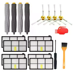 AD HEPA filtres de remplacement, Kit de brosses, pièces et accessoires pour IRobot Roomba séries 805 860 861 870 871 880 885 960