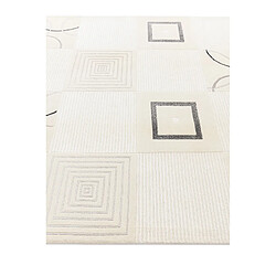 Vidal Tapis de laine 251x170 beige Darya pas cher