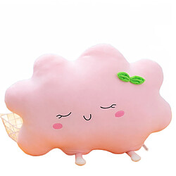 Universal Coussin en peluche de nuage mignon de 50cm douce remplie de peluche de nuage rose jouet voiture coussin en peluche coussin fille cadeau enfant | Coussin de luxe