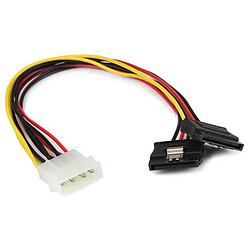 Câble Doubleur Molex Mâle vers 2x SATA 22cm Alimentation - Occasion