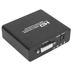 Avis Wewoo HDV-339 Full HD HDMI vers noir DVI + Adaptateur Convertisseur Audio Numérique Coaxial / Analogique