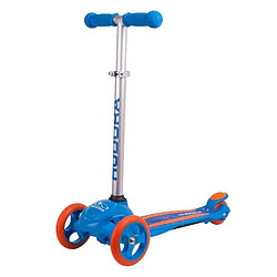 Hudora 11063 - Trottinette Flitzkids 2.0 Skate Bleu et orange