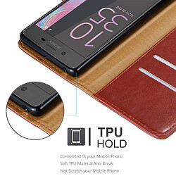 Acheter Cadorabo Coque Sony Xperia X Etui en Rouge