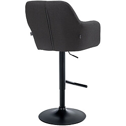 Acheter Non Tabouret de bar Natoma tissu noir