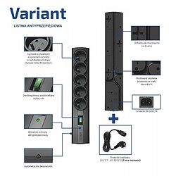 LISTWA EVER VARIANT 2M T/LZ09-VAR020/0410