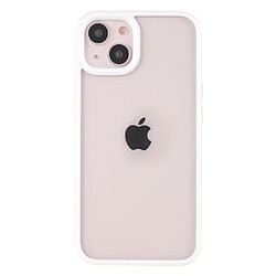 Coque en TPU + acrylique rose clair pour votre iPhone 13 6.1 pouces