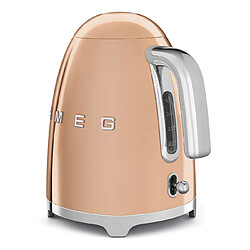 Bouilloire sans fil 1.7l 2400w rose cuivré - klf03rgeu - SMEG pas cher