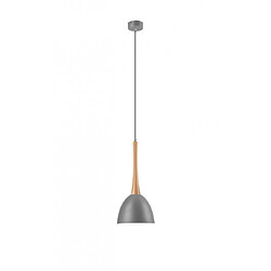 Lumière Suspension Tulip Bois,acier Argent 1 ampoule 106cm