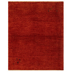 Vidal Tapis de laine 150x121 rouge Gabbeh