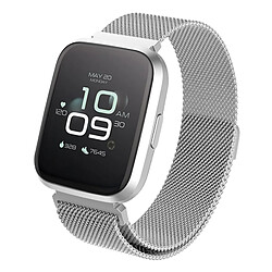 Montre Connectée Bluetooth 5.0 Ecran Tactile Etanche IP68 Forever Active argent