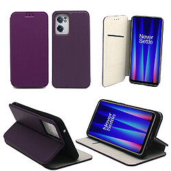 Xeptio OnePlus Nord CE 2 5G Etui housse rabat protection violet