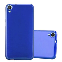 Cadorabo Coque HTC Desire 820 Etui en Bleu