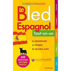 Bled espagnol : tout-en-un : grammaire, verbes, vocabulaire - Occasion