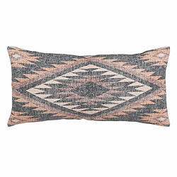 BigBuy Home Coussin Coton Gris Rose 30 x 60 cm