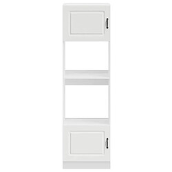 Avis vidaXL Armoires de four 2 pcs Lucca blanc bois d'ingénierie