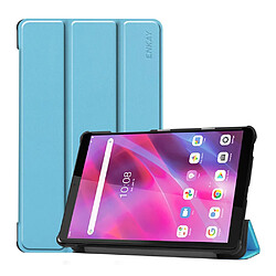 Enkay Etui en PU avec support bleu clair pour votre Lenovo Tab M8/M8 (2nd Gen)/M8 (3rd Gen)