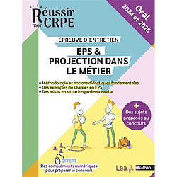 EPS & projection dans le métier, épreuve d'entretien : oral 2024 et 2025