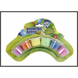 Jouetprive-Putty King Bouncing Putty, 6 pcs.