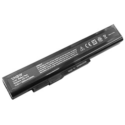 vhbw batterie compatible avec Medion Akoya E6234, E7201, E7220, E7221, E7222, P6634, P6816 laptop (5200mAh, 10,8V, Li-Ion, noir)