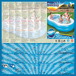 Acheter Bestway Piscine familiale Big Lagoon 262x157x46 cm