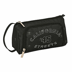 Avis Trousse Scolaire avec Accessoires Safta California Noir 20 x 11 x 8.5 cm (32 Pièces)