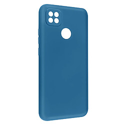 Avizar Coque Xiaomi Redmi 10A Silicone Semi-rigide Soft-touch Fine Bleu