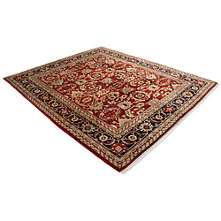 Vidal Tapis de laine 301x255 rouge Tabriz