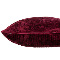 Avis Dansmamaison Coussin Vague Carre Viscose Mauve