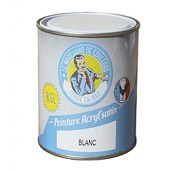 Peinture acrylique - Murs et plafonds - Satin - Brun Taupe - 0.5 L - ONIP