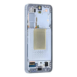 Samsung Écran pour Samsung Galaxy S24 LCD + Vitre Tactile + Châssis Original Bleu Pâle