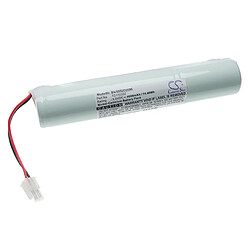 vhbw Batterie compatible avec Schneider Everlux Ferro, EVX Ferro, OVA51028E éclairage d'issue de secours (4000mAh, 3,6V, NiCd)