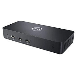 DELL D3100 USB 3.0 (3.1 Gen 1) Type-A Noir