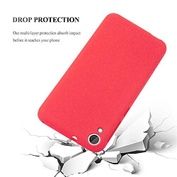 Cadorabo Coque HTC Desire 820 Etui en Rouge pas cher