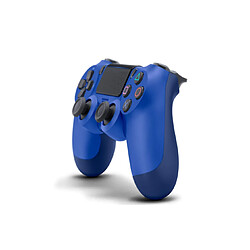 YP Select Manette sans fil WJS Ps4 avec manette Bluetooth à double vibration pour PlayStation 4 Pro télécommande de jeu bleu