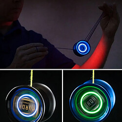 Acheter Cool éclairage Métal LED Yo-yo Professionnel Tour De Magie Enfants Cadeau Cadeau Orange