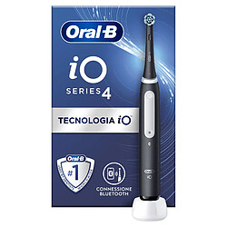 Oral-B iO Series 4 Adulte Brosse à dents vibrante Noir