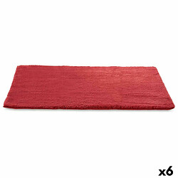 Gift Decor Tapis Bordeaux 90 x 0,25 x 60 cm (6 Unités)